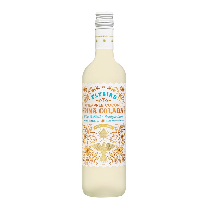 Flybird Pineapple Coconut Pina Colada Wine Cocktail