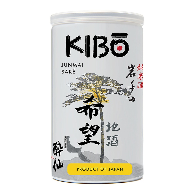 Kibo Junmai Sake Can