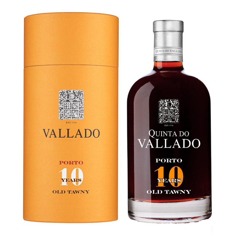Quinta do Vallado 10 Year Old Tawny Port with Gift Canister