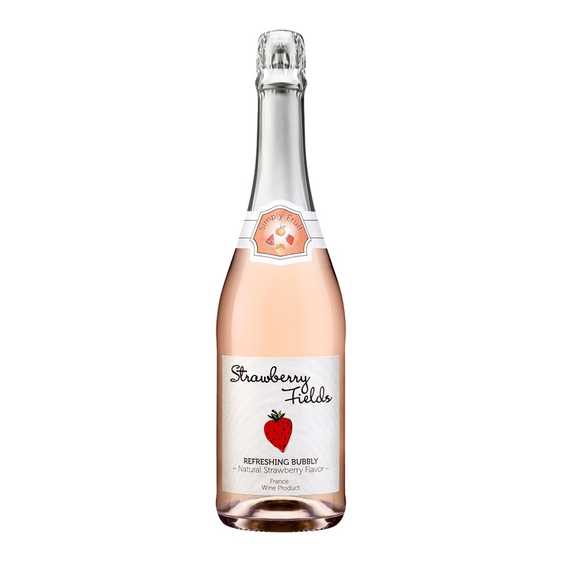 Strawberry Fields Bubbly