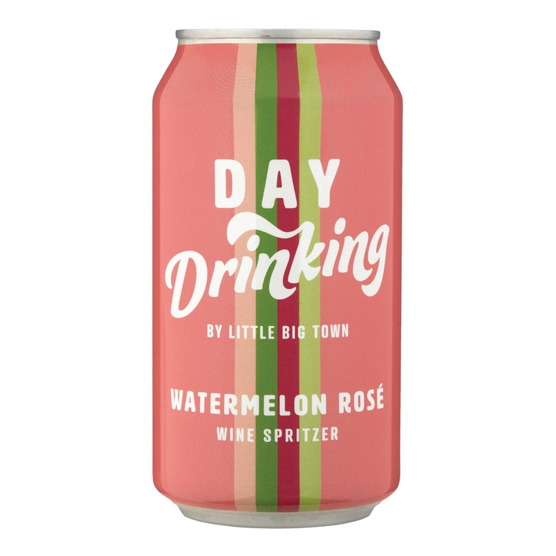 Day Drinking Watermelon Ros Wine Spritzer Can