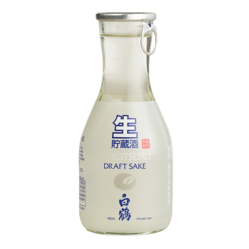 Hakutsuru Draft Sake 180ml Bottle