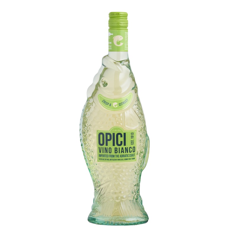 Opici Vino Bianco Fish Bottle