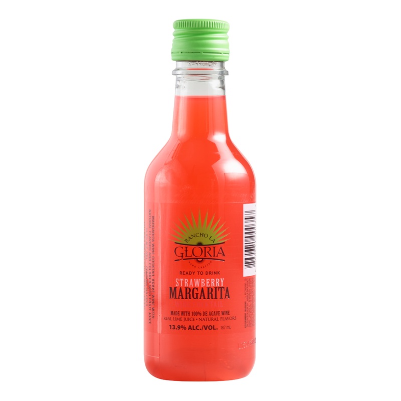 Rancho La Gloria Strawberry Margarita Agave Wine Cocktail
