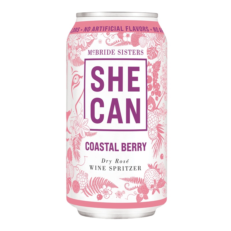 She Can Coastal Berry Ros Spritzer 375ml Can
