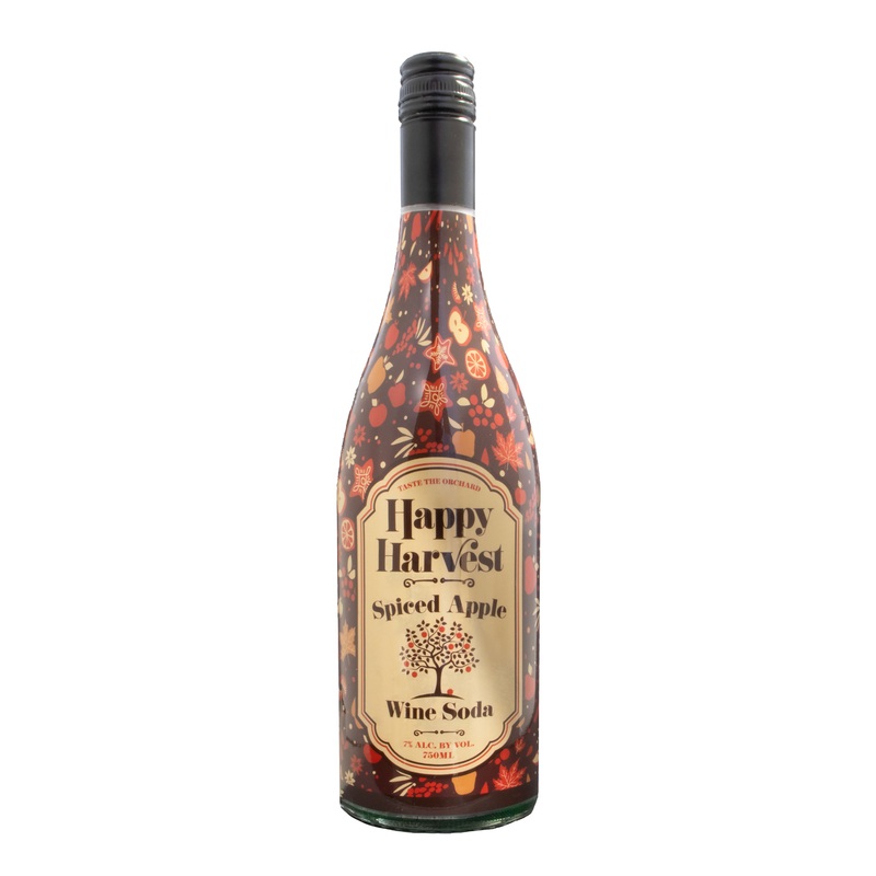 Happy Harvest Spiced Apple Wine Soda