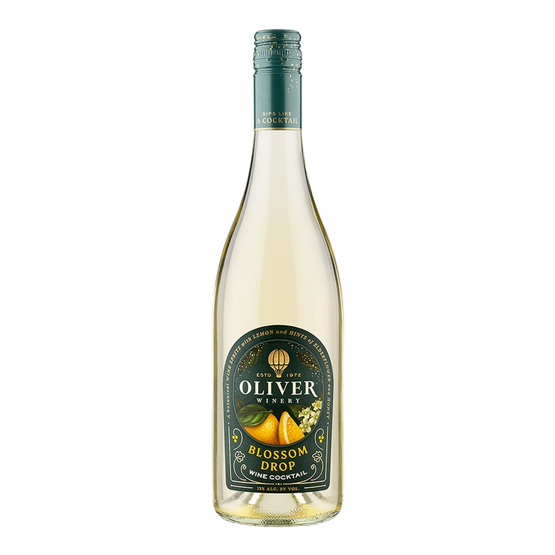 Oliver Blossom Drop Wine Cocktail