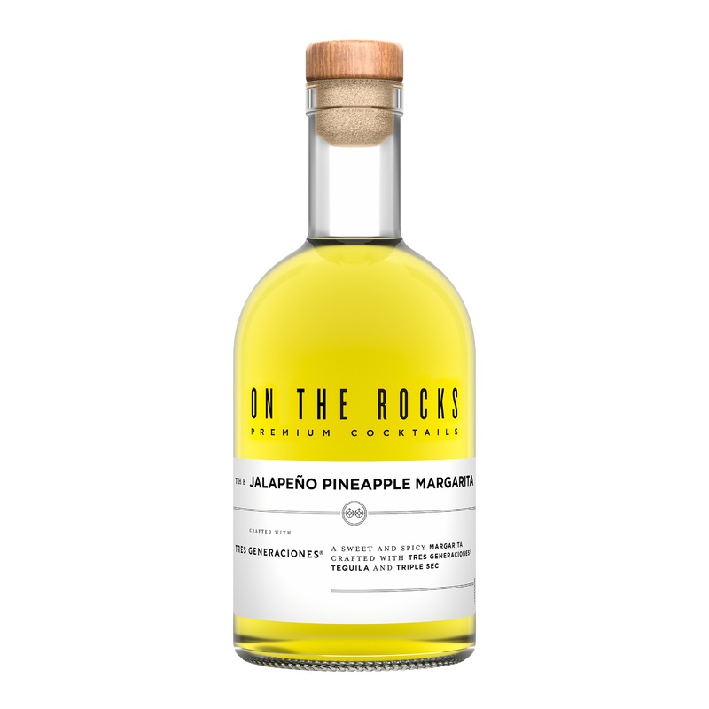 On The Rocks Jalapeno Pineapple Margarita 375ml Bottle