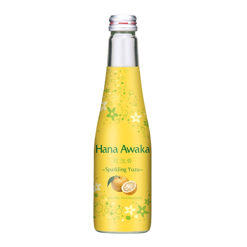 Ozeki Hana Awaka Sparkling Yuzu Sake