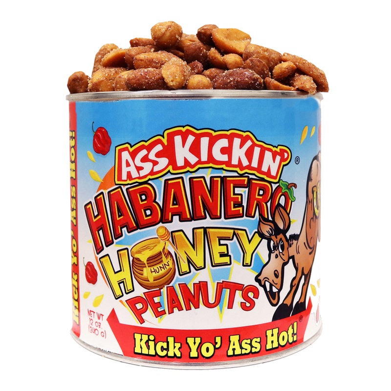 Ass Kickin’ Habanero Honey Peanuts
