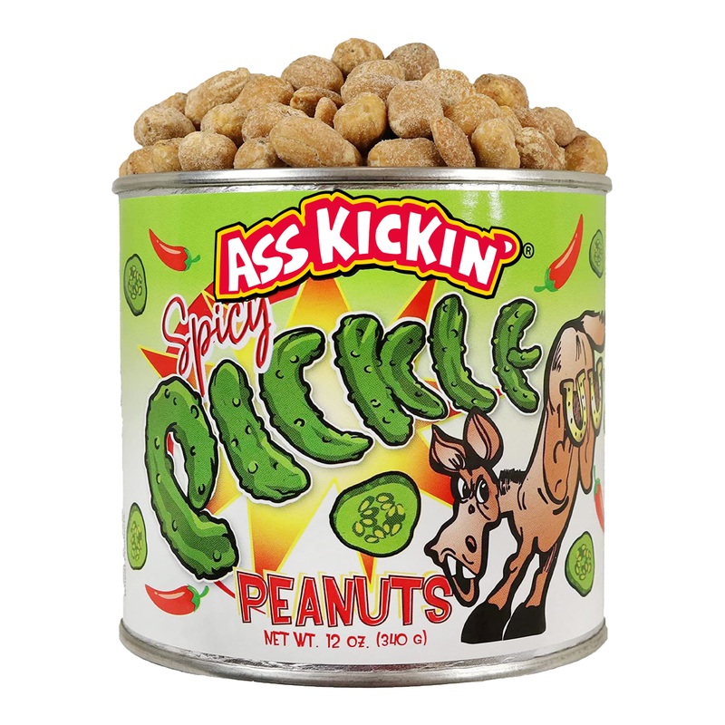 Ass Kickin’ Spicy Pickle Peanuts