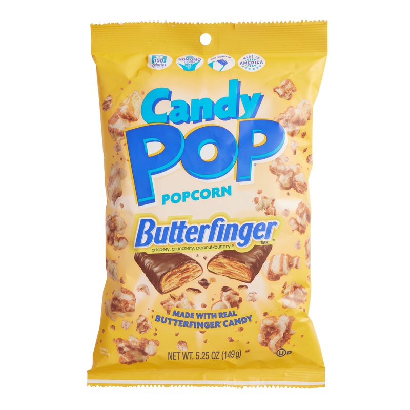 Candy Pop Butterfinger Popcorn
