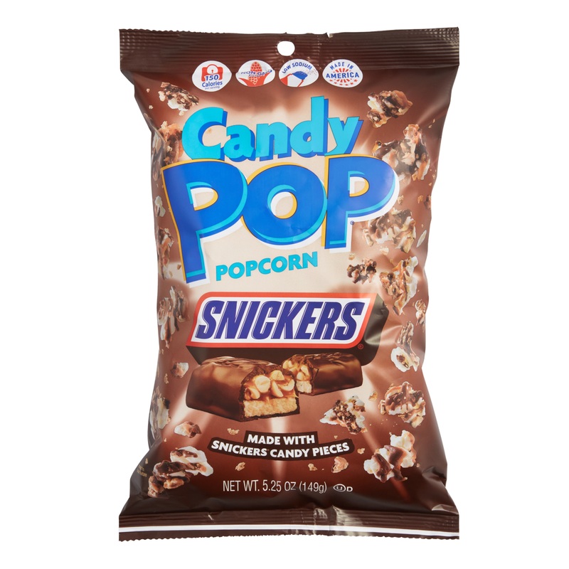 Candy Pop Snickers Popcorn
