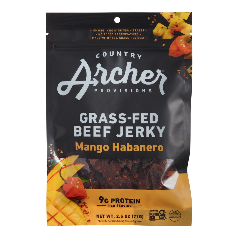 Country Archer Mango Habanero Beef Jerky