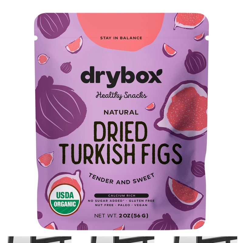 Drybox Dried Turkish Figs Snack Size