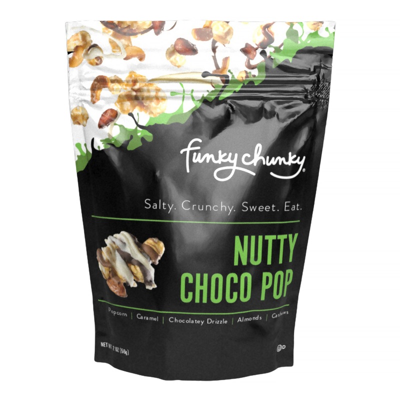 Funky Chunky Nutty Choco Popcorn Snack Size