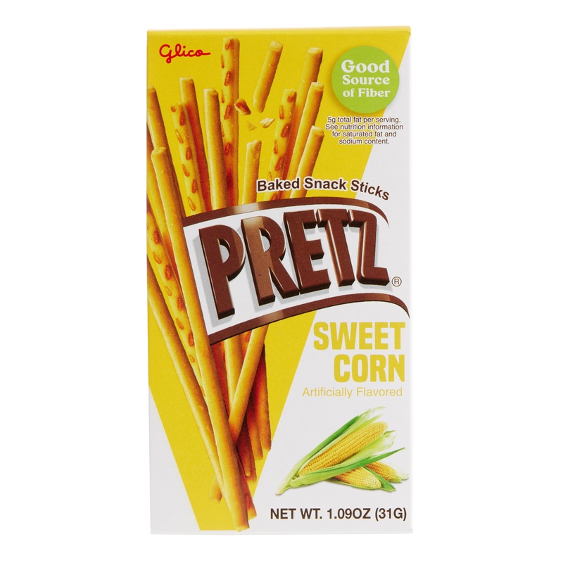 Glico Pretz Sweet Corn Snack Sticks