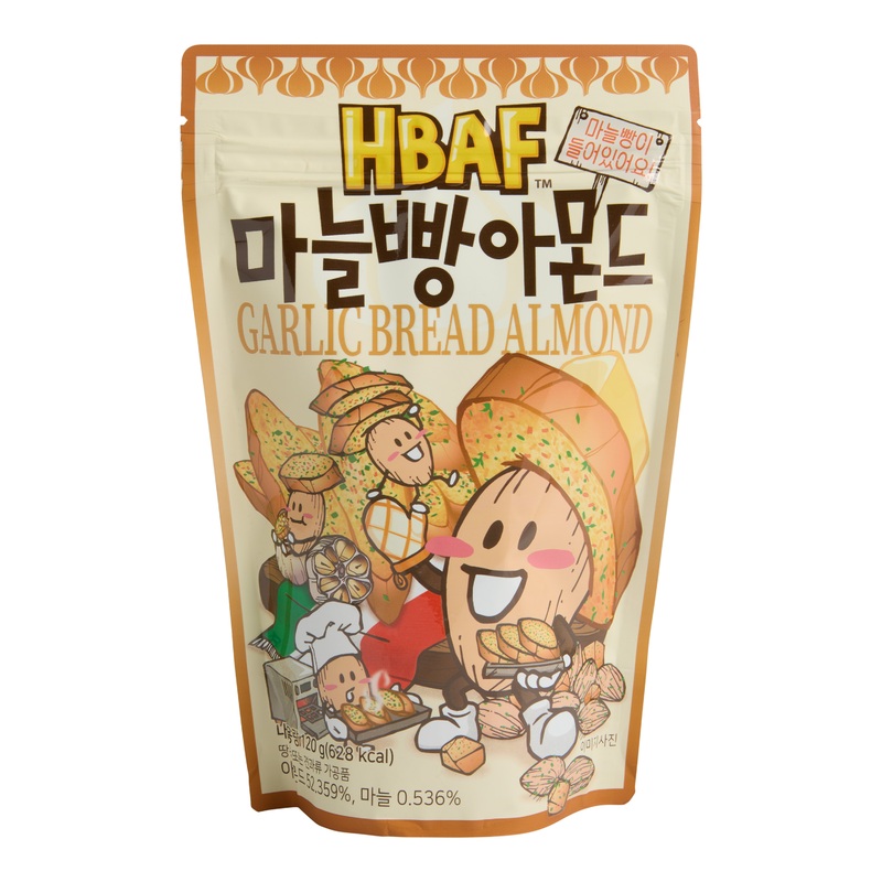 HBAF Korean Garlic Bread Almonds