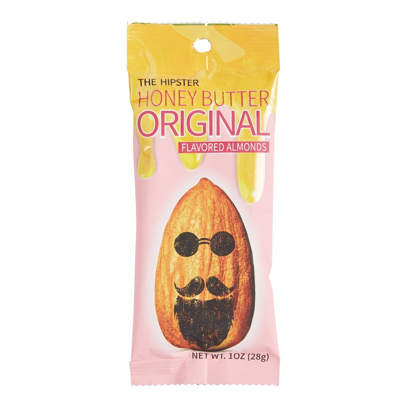 Hipster Honey Butter Original Almonds Snack Size Set of 5