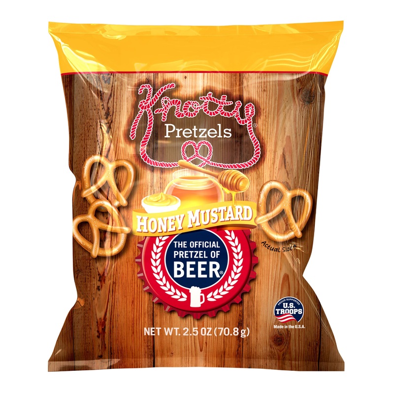Knotty Honey Mustard Pretzels Snack Size