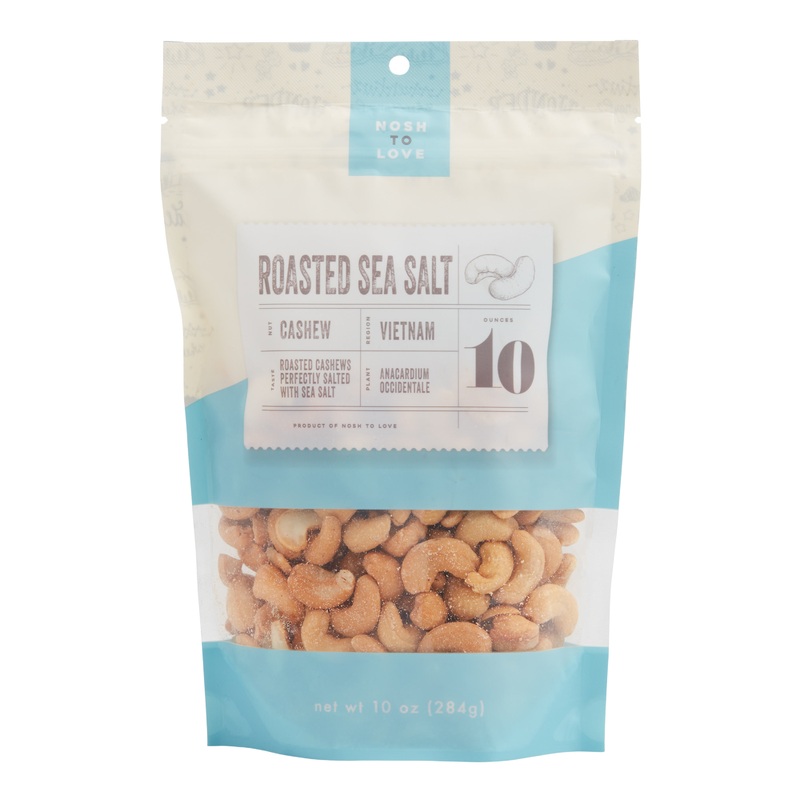Nosh to Love Roasted Sea Salt Cashews