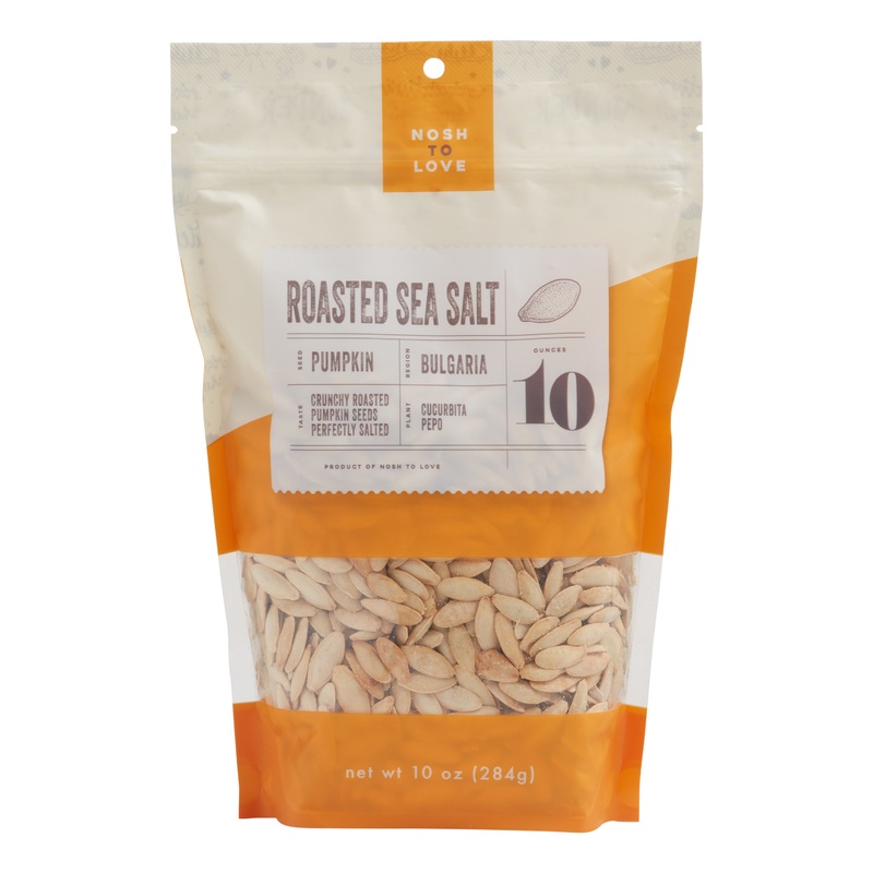 Nosh to Love Roasted Sea Salt Pumpkin Seeds
