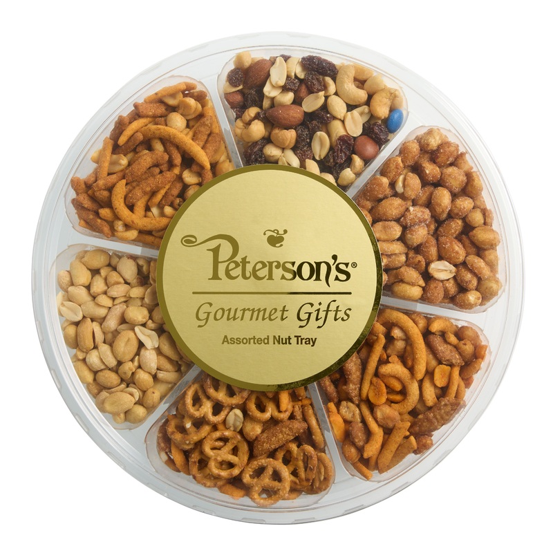 Peterson’s Gourmet Gifts Holiday Assorted Nut Tray