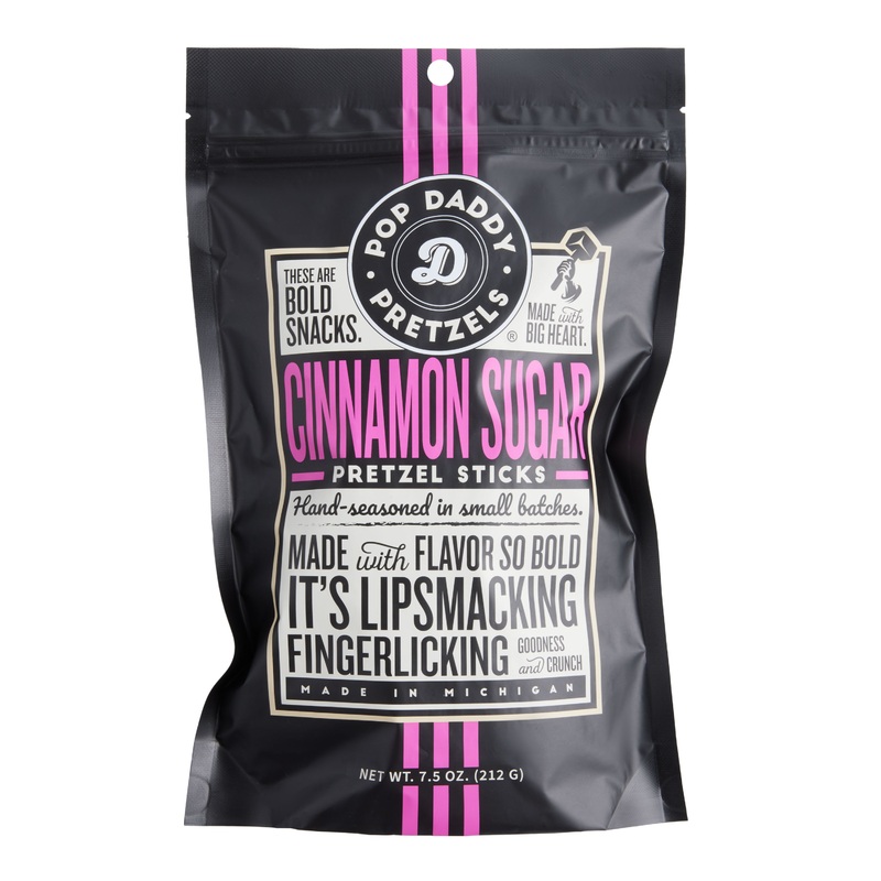 Pop Daddy Cinnamon Sugar Pretzel Sticks