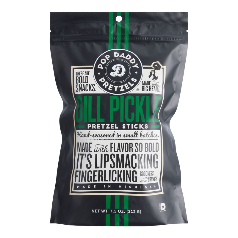 Pop Daddy Dill Pickle Pretzel Sticks