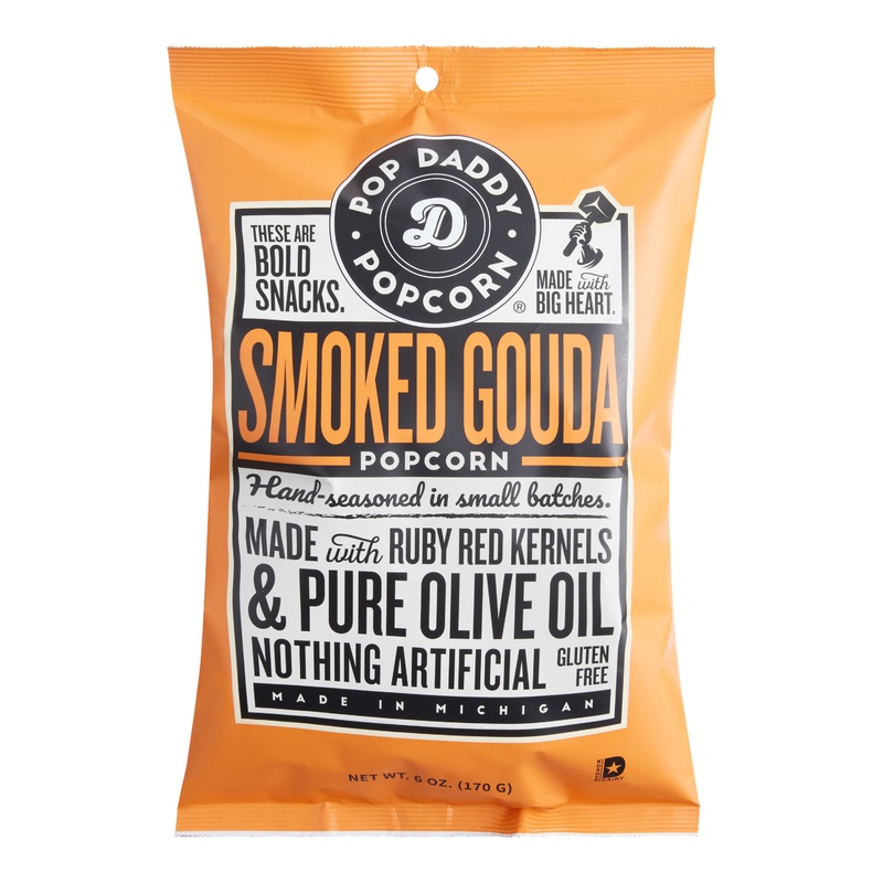 Pop Daddy Smoked Gouda Popcorn