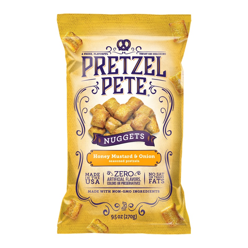 Pretzel Pete Honey Mustard and Onion Pretzel Nuggets