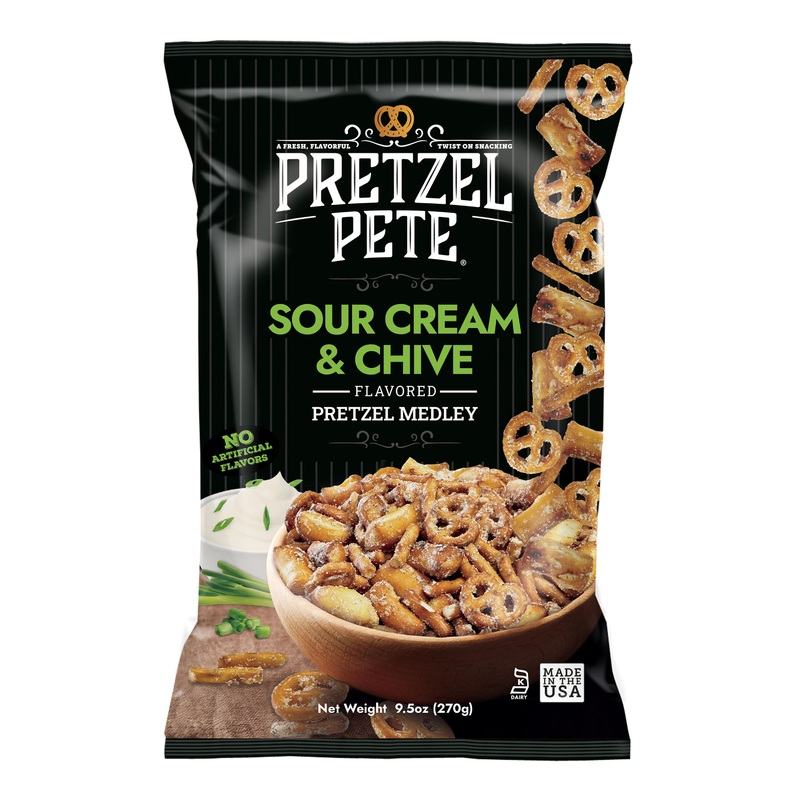 Pretzel Pete Sour Cream and Chive Pretzel Medley