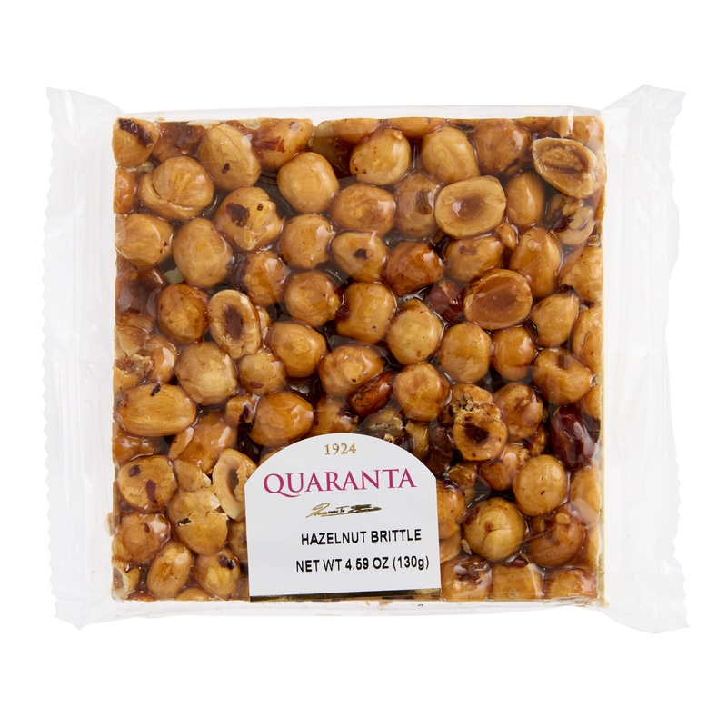 Quaranta Hazelnut Brittle Square