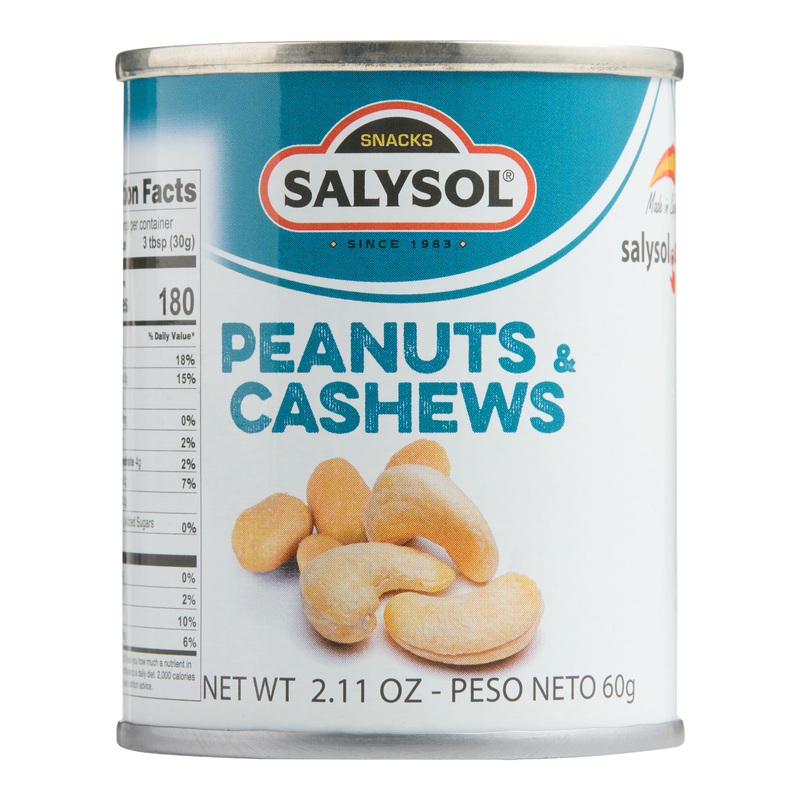 Salysol Cashews and Peanuts Snack Size