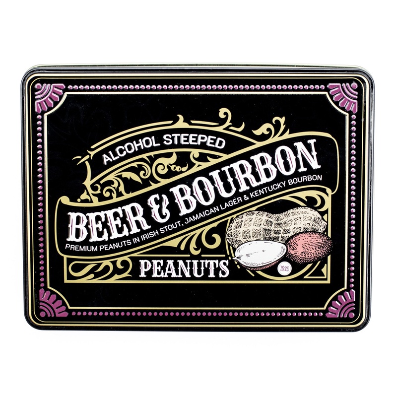 Sugar Plum Beer and Bourbon Nut Tin