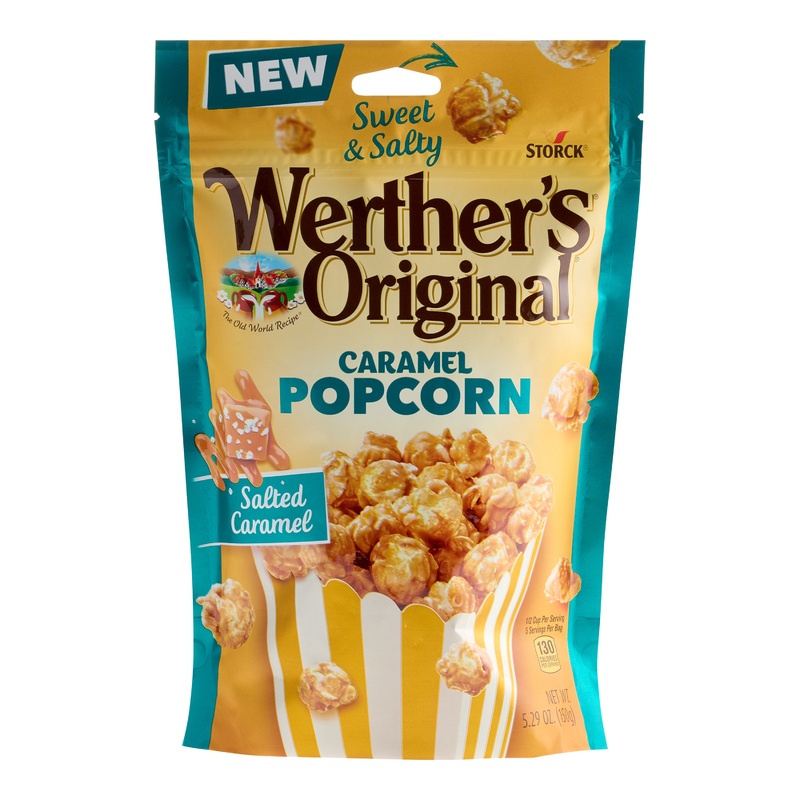 Werther’s Original Sea Salt and Pretzel Caramel Popcorn