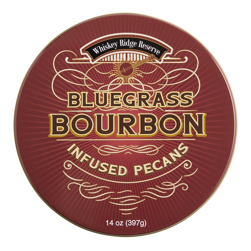 Whiskey Ridge Bluegrass Bourbon Pecans Tin