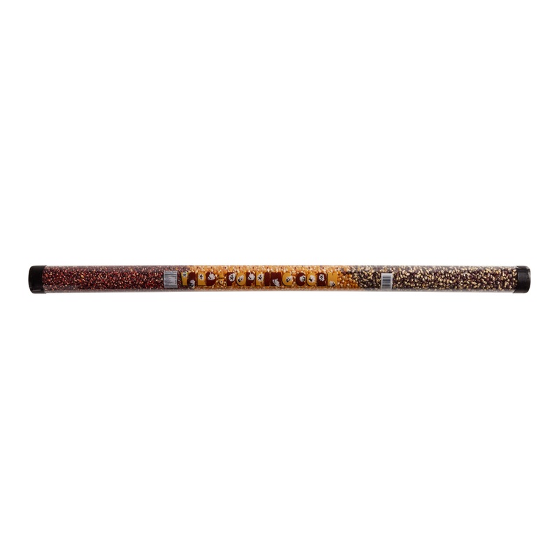 Yard of Popping Corn Tricolor Popcorn Kernels Tube