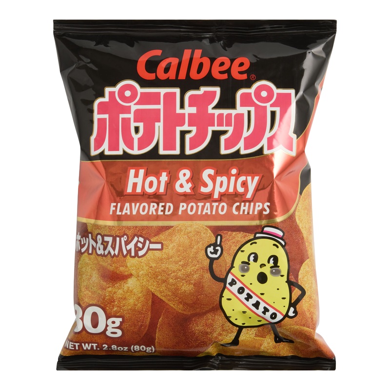 Calbee Hot and Spicy Potato Chips
