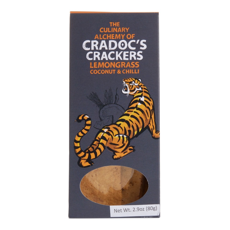 Cradoc’s Lemongrass Coconut and Chili Crackers