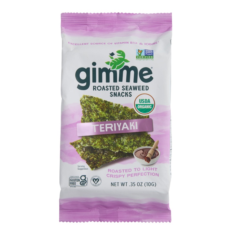 Gimme Teriyaki Roasted Seaweed Snacks