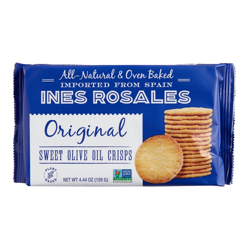 Ines Rosales Sweet Olive Oil Crisps Snack Size Set of 2