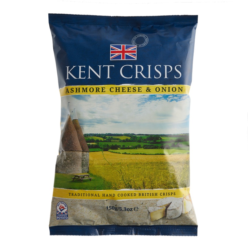 Kent Crisps Ashmore Cheese and Onion Potato Chips