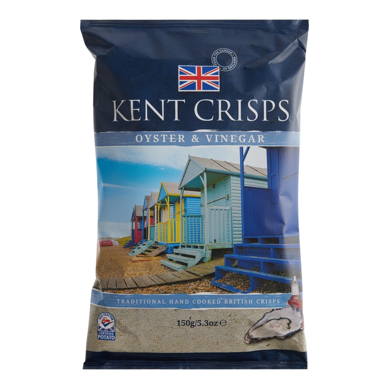 Kent Crisps Oyster and Vinegar Potato Chips