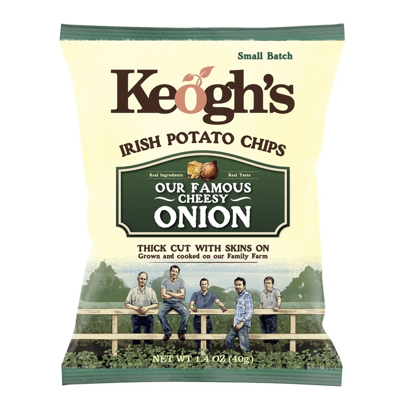 Keogh’s Famous Cheesy Onion Potato Chips Snack Size