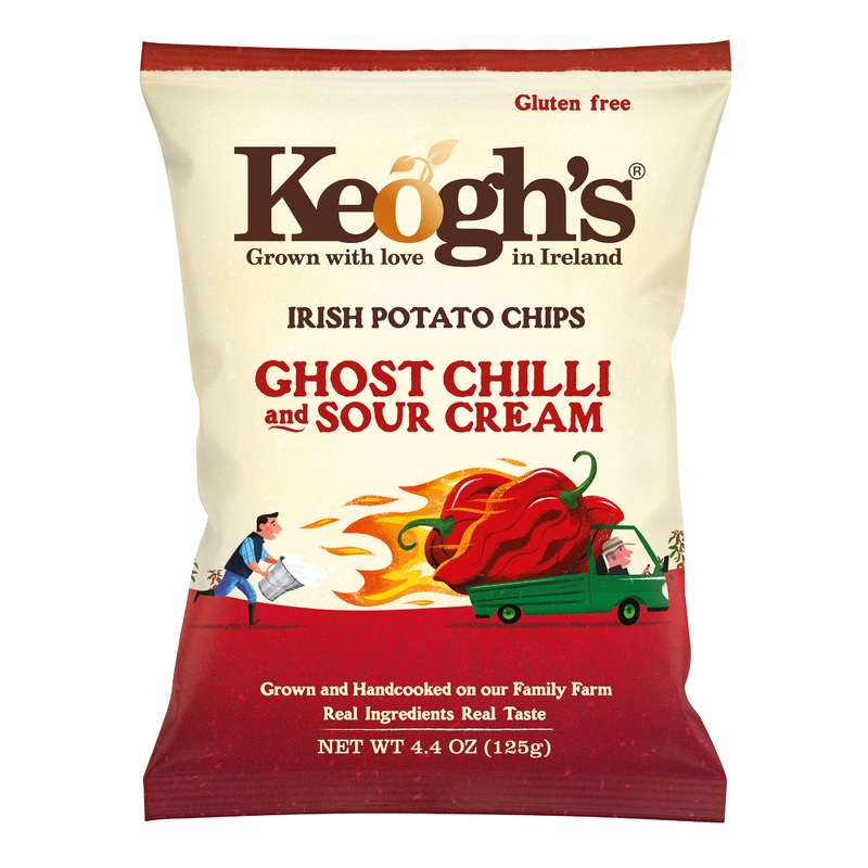 Keogh’s Ghost Chili and Sour Cream Potato Chips