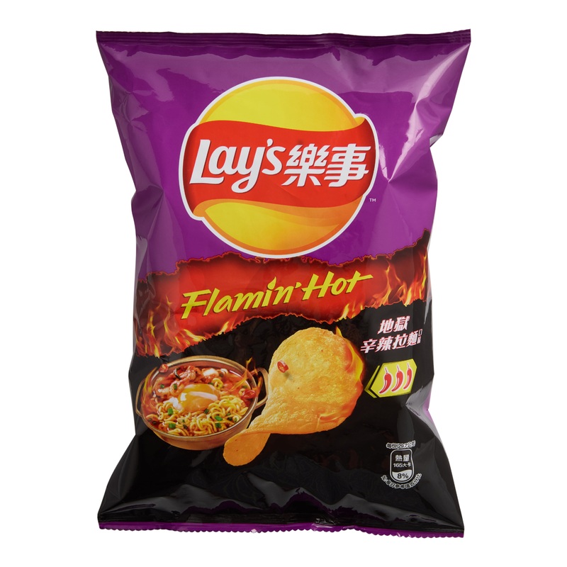 Lay’s Flamin’ Hot Spicy Ramen Potato Chips Set of 2