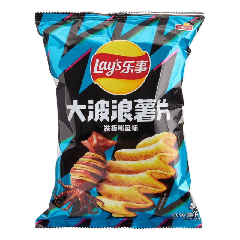 Lay’s Grilled Squid Wave Potato Chips