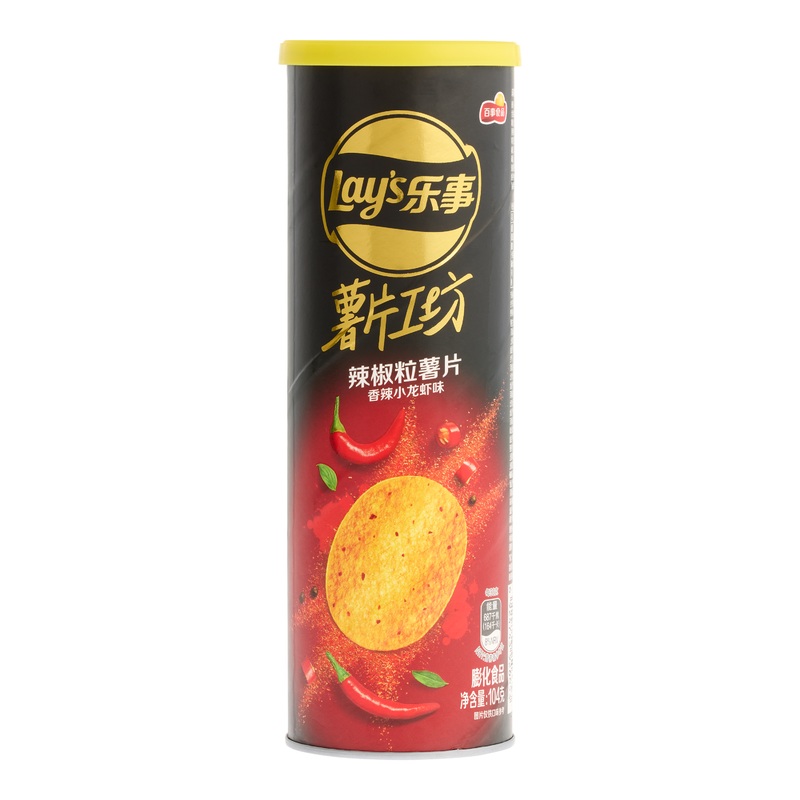Lay’s Spicy Cajun Crayfish Potato Chips Can