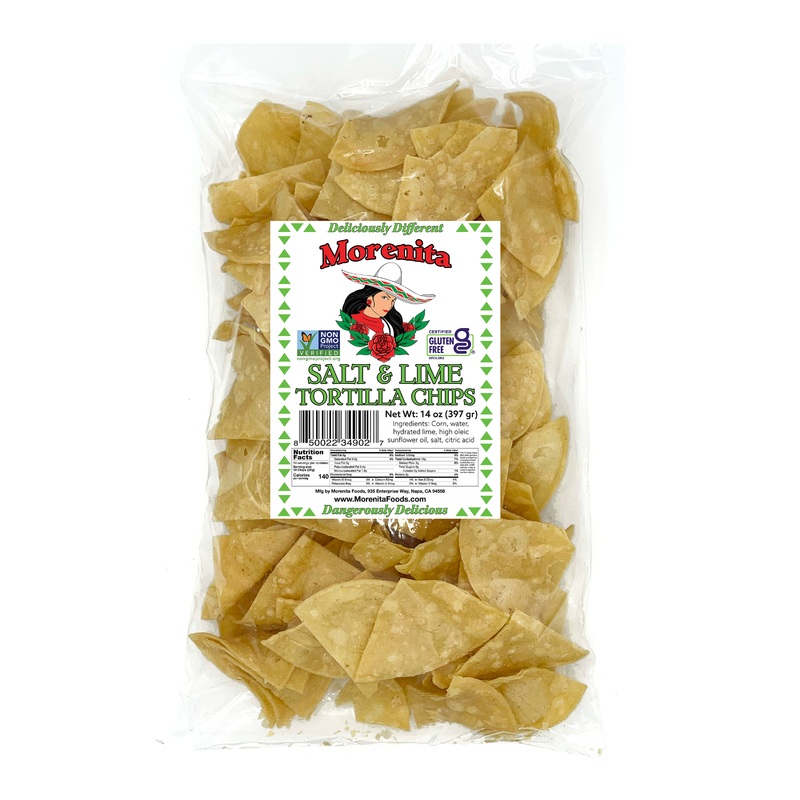 Morenita Salt and Lime Tortilla Chips